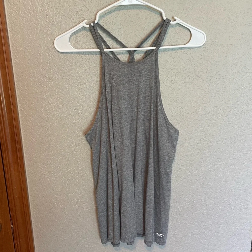 Hollister grey tank - Picture 1 of 4